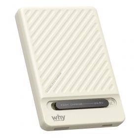 POWER BANK (พาวเวอร์แบงค์) WHY STARWAR PB-112E 10000 MAH PD 20W - CREAM