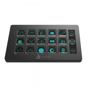 MACROPAD (มาโครแพด) AJAZZ AKP153 DESK CONTROLLER - BLACK