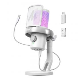 MICROPHONE (ไมโครโฟน) MAONO DM40 PRO - WHITE