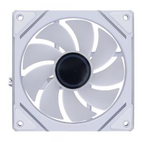 CASE FAN (พัดลมเคส) SAMA YF1203I - 120MM ARGB PWM REVERSE WHITE