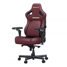 GAMING CHAIR (เก้าอี้เกมมิ่ง) ANDA SEAT KAISER 4 6D SERIES SIZE L - AD12YDDC-L-20-A-P3 RED MAROON