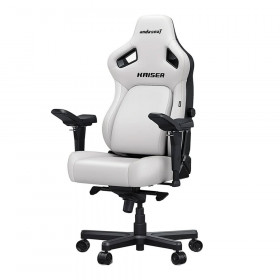 GAMING CHAIR (เก้าอี้เกมมิ่ง) ANDA SEAT KAISER 4 6D SERIES SIZE L - AD12YDDC-L-20-W-P3 CLOUDY WHITE