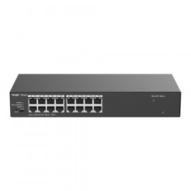 SWITCH (สวิตซ์) REYEE 16 PORT RJ45 PORTS STEEL CASE - RG-ES116G-L