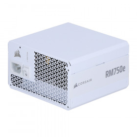 POWER SUPPLY (อุปกรณ์จ่ายไฟ) CORSAIR RM750E - 750W CYBENETICS GOLD ATX WHITE (CP-9020292-NA)