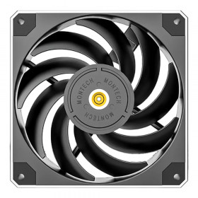 CASE FAN (พัดลมเคส) MONTECH METAL 120 PWM - 120MM PWM BLACK