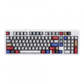 WIRELESS KEYBOARD (คีย์บอร์ดไร้สาย) AULA F99 PRO - STAR VECTOR SWITCH RGB EN/TH COMICS