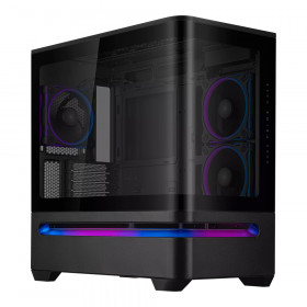 CASE (เคส) ASUS PRIME AP202 ARGB - MICRO-ATX BLACK