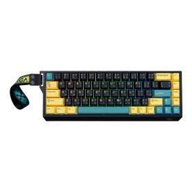 KEYBOARD (คีย์บอร์ด) EGA TYPE MG68HE - MAGNETIC SWITCH RGB EN/TH BLACK