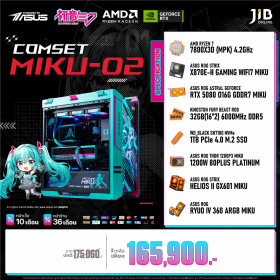 COMPUTER SET MIKU-02 RYZEN 7 7800X3D / RTX5080 16GB / X870E / 32GB DDR5 / M.2 1TB