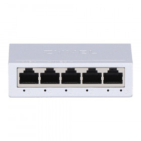 SWITCH (สวิตซ์) ZYXEL 5 PORTS GS-105B V5 GbE UNMANAGED SWITCH