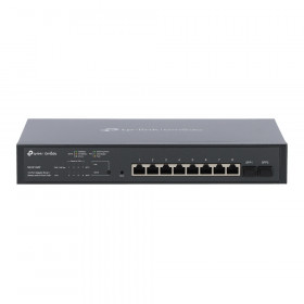 SWITCH (สวิตซ์) TP-LINK 8 PORTS T1500G-10MPS GIGABIT PORT & 2 PORTS SFP POE
