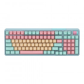 WIRELESS KEYBOARD (คีย์บอร์ดไร้สาย) COOLER MASTER MK770 - KAILH BOX V2 WHITE SWITCH RGB EN MACARON M