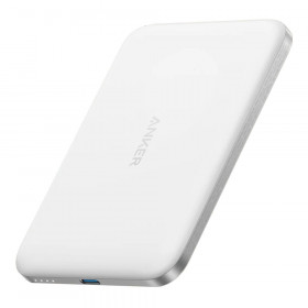POWER BANK (พาวเวอร์แบงค์) ANKER NANO - 5K MAGGO SLIM AURORA WHITE A1665H21