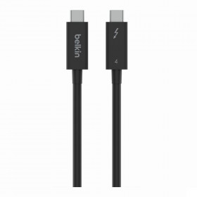 CHARGER CABLE (สายชาร์จ) BELKIN CONNECT THUNDERBOLT 4 CABLE - 100W USB-C TO USB-C 1M INZ003QC1MBK BLACK