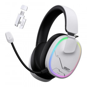WIRELESS HEADSET (หูฟังไร้สาย) ONIKUMA GT836 - WHITE