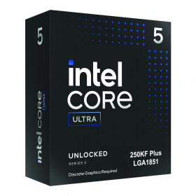 CPU (ซีพียู) INTEL CORE ULTRA 5 250KF PLUS - 18C 18T 3.3-5.3GHz 30MB INTEL SOCKET 1851 (ระบบระบายความร้อนไม่รวมอยู่ในสินค้า)