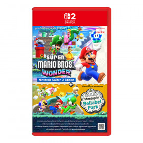 GAME (แผ่นเกม) NINTENDO SWITCH 2 SUPER MARIO BROS. WONDER + MEETUP IN BELLABEL PARK - NXS-P-AQMXB-THA