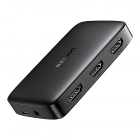 HDMI SWITCH (สวิตช์เอชดีเอ็มไอ) UGREEN CM332 - HDMI SWITCH 3 IN 1 OUT 4K 30Hz 80125