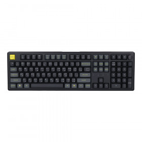 WIRELESS KEYBOARD (คีย์บอร์ดไร้สาย) KEYCHRON J5 TMR - SILENT BANANA MAGNETIC SWITCH RGB EN/TH BLACK J5T-S9-TH