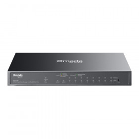 SWITCH (สวิตช์) TP-LINK OMADA ES210GMP (V1.2) - OMADA 10-PORT GIGABIT EASY MANAGED SWITCH WITH 8-PORT PoE+