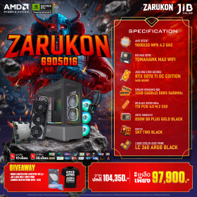 COMPUTER SET JIB ZARUKON-6905016 RYZEN7 9800X3D / RTX5070TI 16GB / X870E / 32GB DDR5 / M.2 1TB