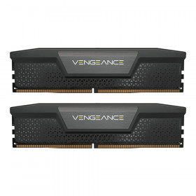 128GB (64GBx2) DDR5 6400MHz RAM (หน่วยความจำ) CORSAIR VENGEANCE DDR5 - INTEL XMP CL42 BLACK CMK128GX5M2B6400C42