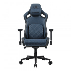 GAMING CHAIR (เก้าอี้เกมมิ่ง) COUGAR DEFENSOR S - NAVY BLUE FABRIC CGR-DSF-BUB