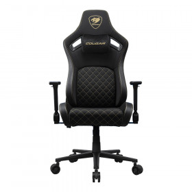 GAMING CHAIR (เก้าอี้เกมมิ่ง) COUGAR DEFENSOR - GOLD FABRIC CGR-DFF-GLB