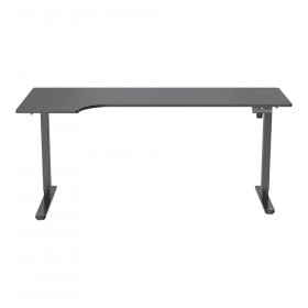 GAMING DESK (โต๊ะเกมมิ่งไฟฟ้า) ERGONOZ INTEGRA L-SHAPE ELECTRIC STANDING DESK - BLACK EGN-ELSTA03-B