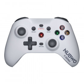 WIRELESS CONTROLLER (คอนโทรลเลอร์ไร้สาย) NUBWO NX-J3 PRO ZURIEL - WHITE