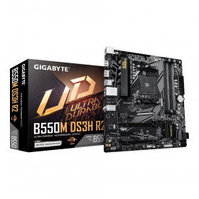 MAINBOARD (เมนบอร์ด) GIGABYTE B550M DS3H R2 - AMD SOCKET AM4 DDR4 MICRO-ATX