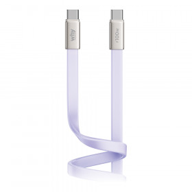 CHARGER CABLE (สายชาร์จ) WHY AIR USB-C TO USB-C 100W CABLE 1.2M - PURPLE UC-4251C