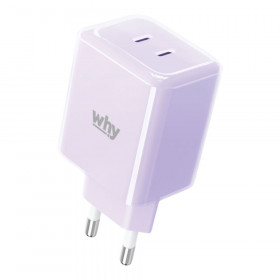 CHARGER (ที่ชาร์จ) WHY WC-3352 PIXEL - 45W PURPLE