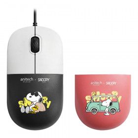 MOUSE (เมาส์) ANITECH X SNOOPY 4 SNP-A552-WH - WHITE