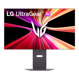Monitor (จอมอนิเตอร์) LG UltraGear AI 32GX870B-B - 31.5 Inch OLED 4K 240Hz FHD 480Hz Dual Mode AMD FreeSync Premium Pro Nvidia G-Sync Compatible USB-C