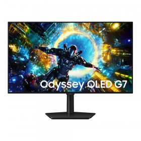 Monitor (จอมอนิเตอร์) Samsung Odyssey OLED G7 G73SH LS32HG732SEXXT - 32 Inch OLED 4K 165Hz FHD 330Hz Dual Mode AMD FreeSync Premium Pro