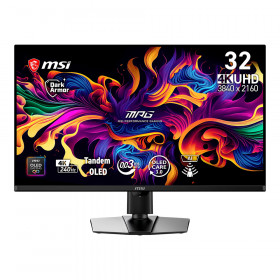 Monitor (จอมอนิเตอร์) MSI MPG 322UR QD-OLED X24 - 31.5 Inch QD-OLED 4K 240Hz AMD FreeSync Premium Pr