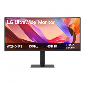 Monitor (จอมอนิเตอร์) LG 34U650A-B - 34 Inch IPS WQHD 100Hz Curved USB-C