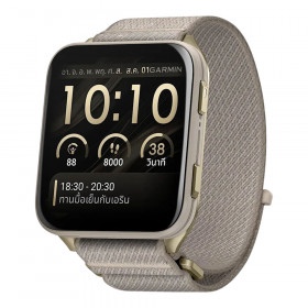 SMART WATCH (สมาร์ทวอทช์) GARMIN VENU X1 - FRENCH GRAY 010-02980-33