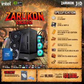 COMPUTER SET JIB ZARUKON-6906012 I7-14700KF / RTX5070TI 16GB / Z790-A / 32GB DDR5 / M.2 1TB