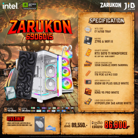 COMPUTER SET JIB ZARUKON-6906015 I7-14700 / RTX5070TI 16GB / Z790-A / 32GB DDR5 / M.2 1TB