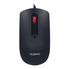 MOUSE (เมาส์) NUBWO NM-152 USB OPTICAL (BLACK)