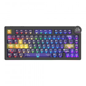 WIRELESS KEYBOARD (คีย์บอร์ดไร้สาย) AJAZZ AK820 V2 PRO - LYCHEE SWITCH RGB EN/TH PERIODIC TABLE