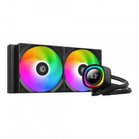 CPU LIQUID COOLER (ระบบระบายความร้อนด้วยน้ำ) DEEPCOOL FX240 TD - BLACK