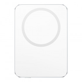 POWER BANK (พาวเวอร์แบงค์) XIAOMI ULTRATHIN MAGNETIC - 5000mAh 15W GLACIER SILVER BHR08Z1TH
