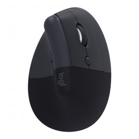 WIRELESS MOUSE (เมาส์ไร้สาย) LOGITECH USB VERTICAL ERGONOMIC LIFT BLACK
