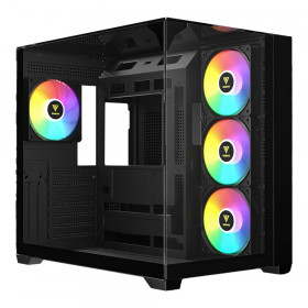 CASE (เคส) GAMDIAS AURA GC107 VIEW - ATX BLACK