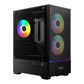 CASE (เคส) GAMDIAS AURA GC103M - MICRO-ATX BLACK