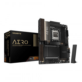 MAINBOARD (เมนบอร์ด) GIGABYTE X870E AERO X3D DARK WOOD - AMD SOCKET AM5 DDR5 ATX