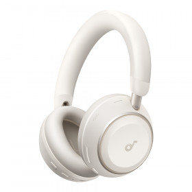 WIRELESS HEADSET (หูฟังไร้สาย) SOUNDCORE SPACE 2 - LINEN WHITE D1402Z21